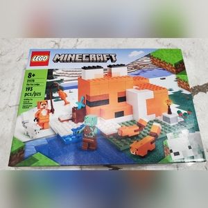 Lego Minecraft 21178 The Fox Lodge New in Box